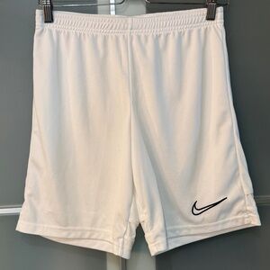 Nike Dri-FIT White Unlined Running Shorts - Size S